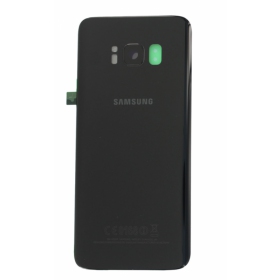 Samsung G950F Galaxy S8 zadní kryt baterie černá (Midnight black) (použitý grade B, originál)