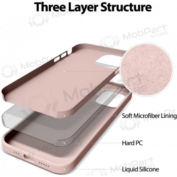 Obal na Samsung Galaxy S26 Ultra Mercury - Pure Magsafe Silicon Case (růžový písek)