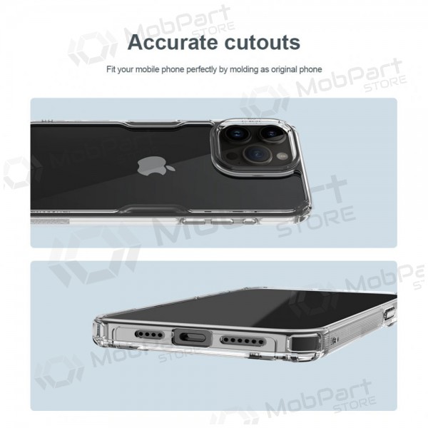 Obal Apple iPhone 15 „Nillkin Ultra Slim“ (bílý)