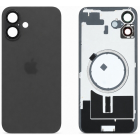 Zadní kryt pro Apple iPhone 16 (černý) (Premium)