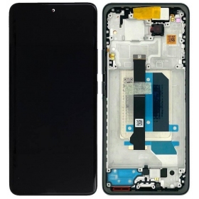 Xiaomi Redmi Note 14 Pro+ displej (modrý) (s rámem) (originál)