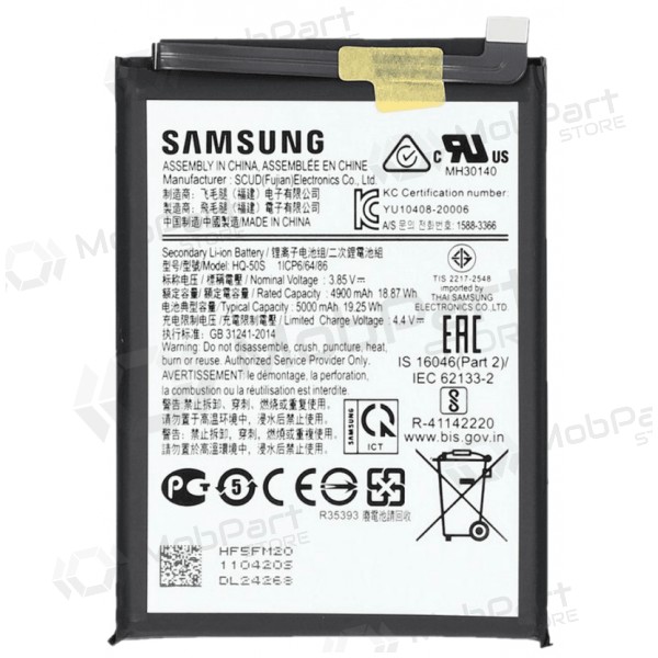 Baterie, akumulátor Samsung Galaxy A02s, A03s, A03 GH81-21636A (originální)