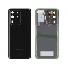 Samsung G988 Galaxy S20 Ultra zadní kryt baterie černá (Cosmic Black) (použitý grade C, originál)