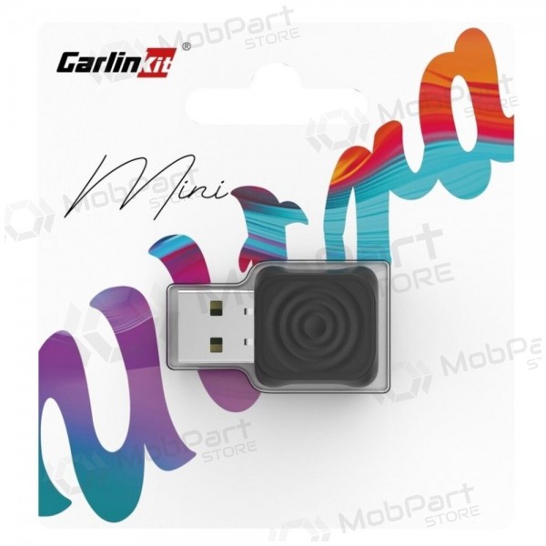 CarPlay adaptér Carlinkit Mini Ultra1 bezdrátový Android Auto černý