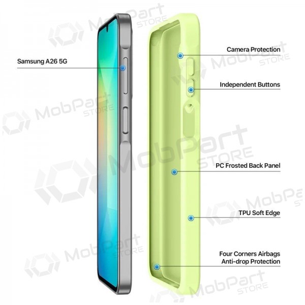 Obal na Samsung Galaxy A26 - Dux Ducis Yind (zelený)