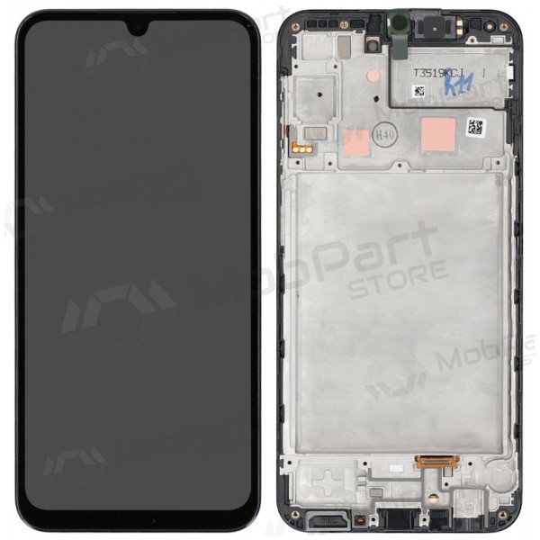 Samsung Galaxy A24 4G displej (černý) (s rámečkem) (originální)