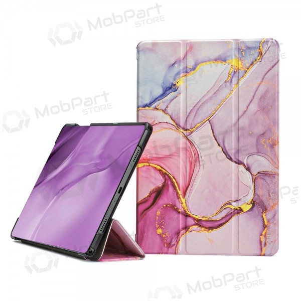 Samsung Galaxy Tab A9+, Tab A11+ obal - Smart Leather (marble)