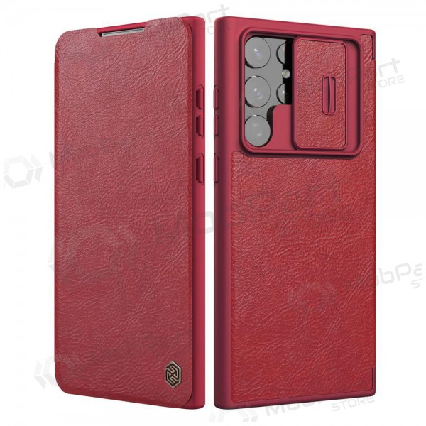 Samsung Galaxy S23 FE obal „Nillkin Leather“ (červený)