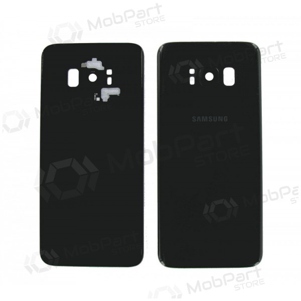 Samsung G955F Galaxy S8 Plus zadní kryt baterie černá (Midnight black) (použitý grade C, originál)