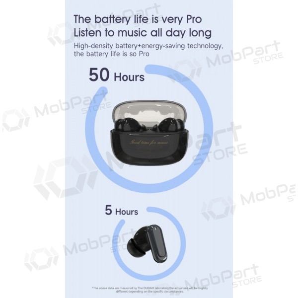 Bezdrátová sluchátka s mikrofonem Dudao U8Pro Bluetooth USB-C bílá