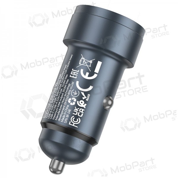 Nabíječka do auta Hoco Z57A 30 W USB-C + USB-A