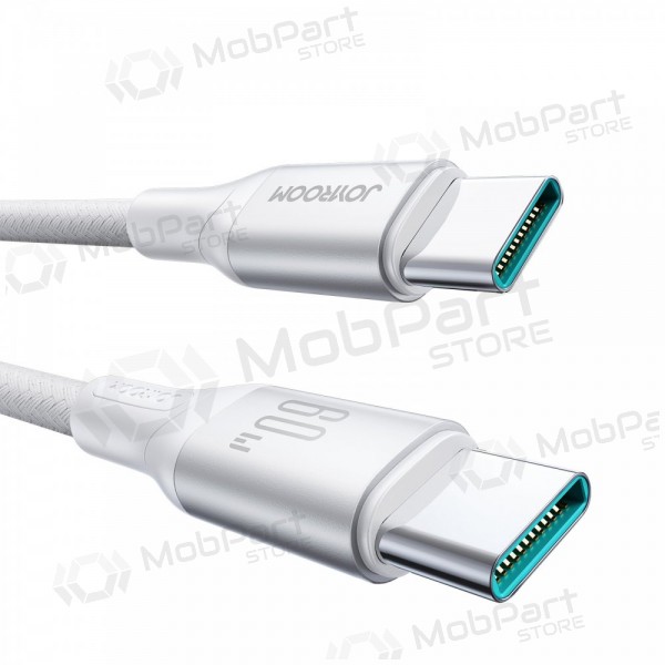USB kabel Joyroom S-A28 USB-C to USB-C 60W 1.0m bílý