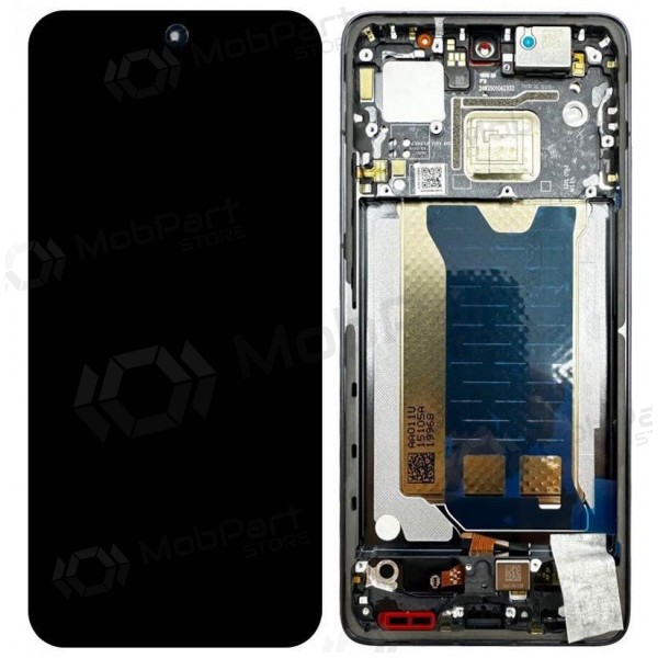 Displej pro Xiaomi Poco F7 Pro 5G (černý) (s rámečkem) (originální)