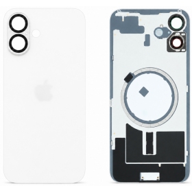 Zadní kryt pro Apple iPhone 16 (bílý) (Premium)