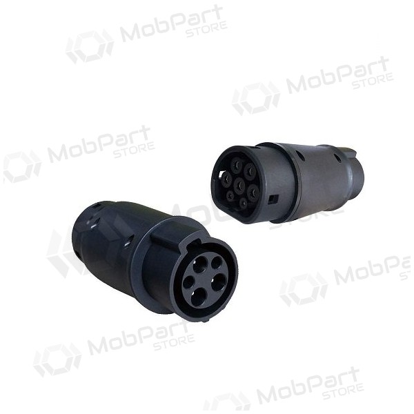 Elektromobilio adaptér Duosida Type 2 (Female) - Type 1 (Male)