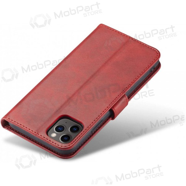 Obal Apple iPhone 16e -Wallet Case- (červený)