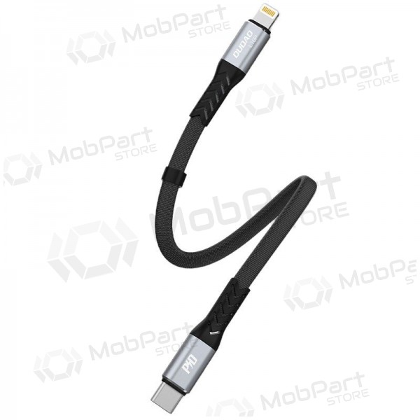 Lightning kabel Dudao L10P USB-C na Lightning 0.23 m 20 W černý