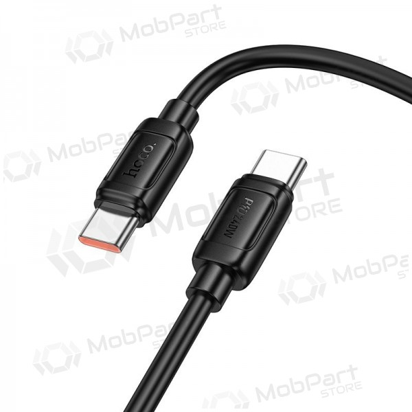 USB-C kabel Hoco X115 USB-C na USB-C 1 m 240 W černý