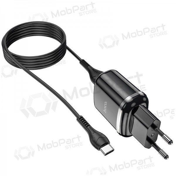 Nabíječka Hoco N4 + Type-C (2.4A) (černá)