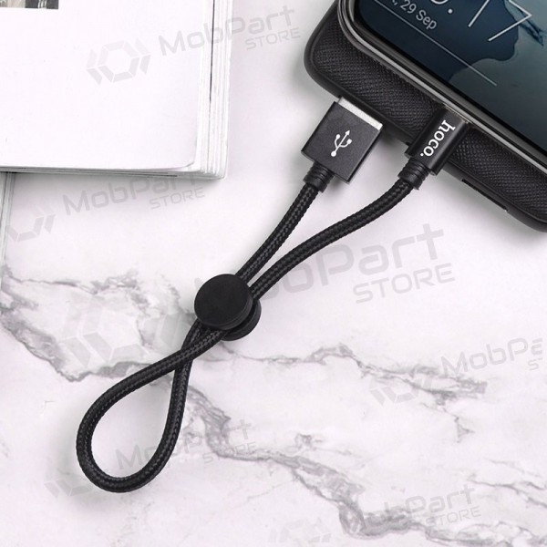 USB kabel HOCO X35 lightning 0.25m (černá)