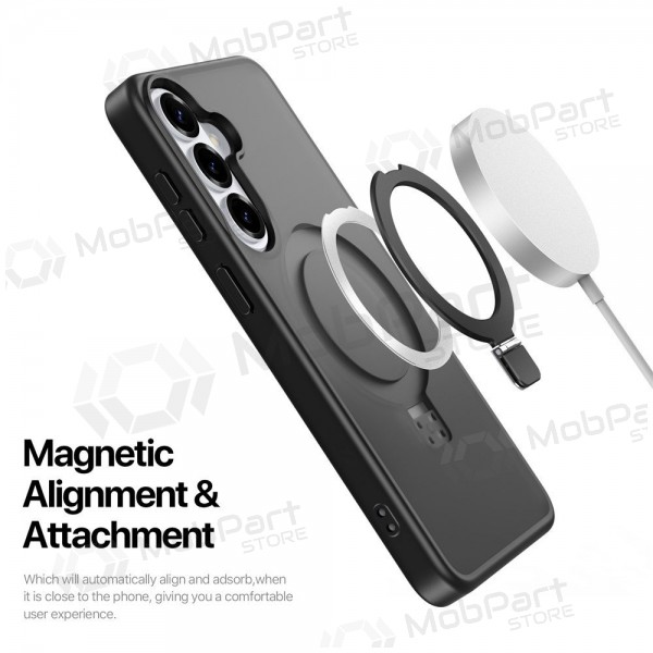 Samsung Galaxy S26+ obal - Dux Ducis Yind Magnetic Stand (černý)