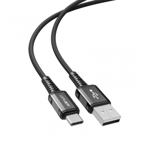 USB kabel Acefast C1-04 USB-A to USB-C 1.2m černá