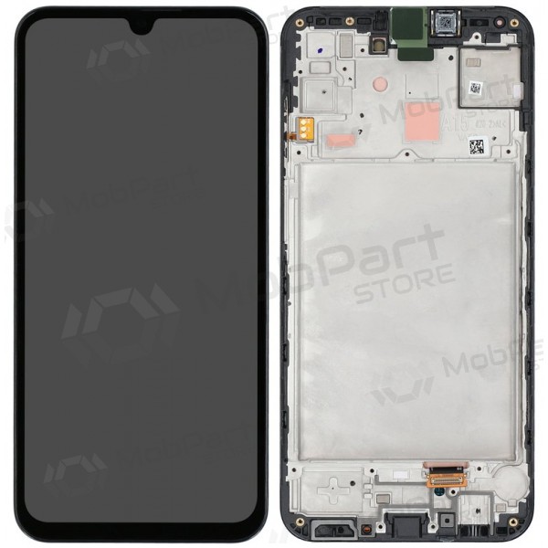 Samsung Galaxy A15 displej (černá) (s rámem) (originál)
