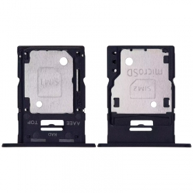 Samsung Galaxy A15 4G SIM držák karty (černá) (originál)