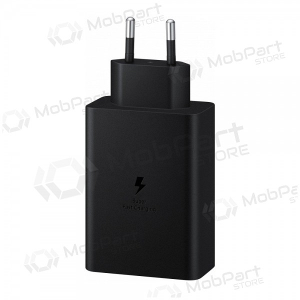 Síťová nabíječka Samsung EP-T6530NBEGEU 65 W 2x USB-C + USB-A černá