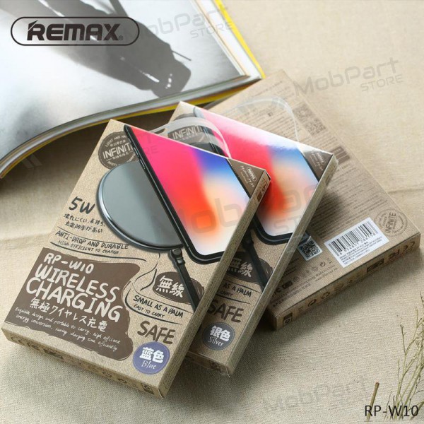 Nabíječka bezdrátový Remax RP-W10 5W (stříbrný)