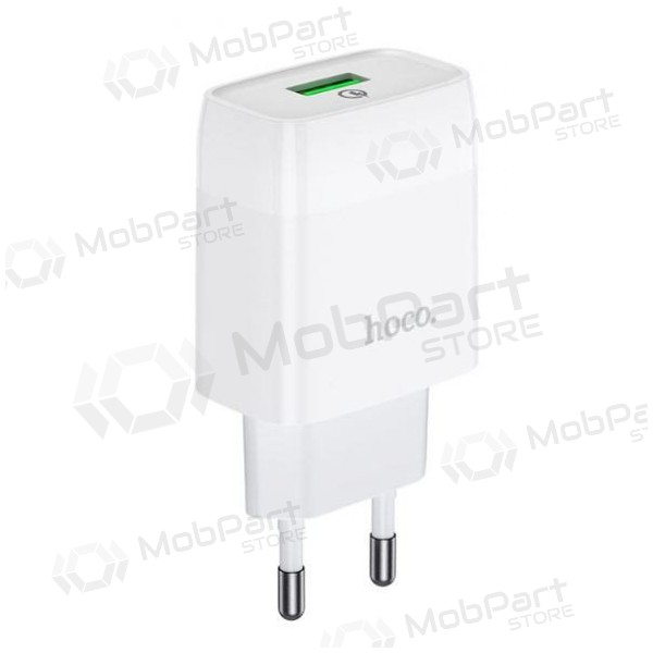 Nabíječka HOCO C72Q Glorious USB (QC3.0) (bílý)