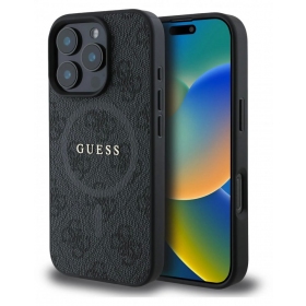 Apple iPhone 16 Pro Max obal - Guess PU Leather 4G Colored Ring MagSafe