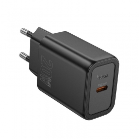Nabíječka telefonu Hoco N60 20 W GaN USB-C černá