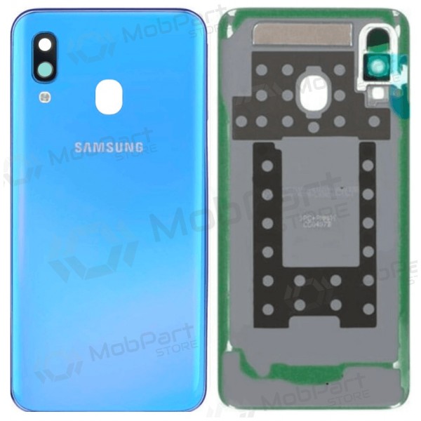 Zadní kryt Samsung Galaxy A40 (2019) (modrý) (originální)