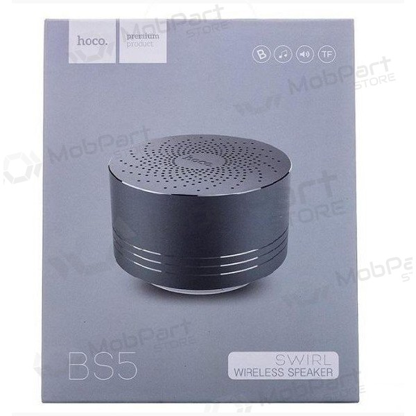 Bluetooth přenosný reproduktor HOCO BS5 (MicroSD, handsfree, AUX,FM) (šedá)