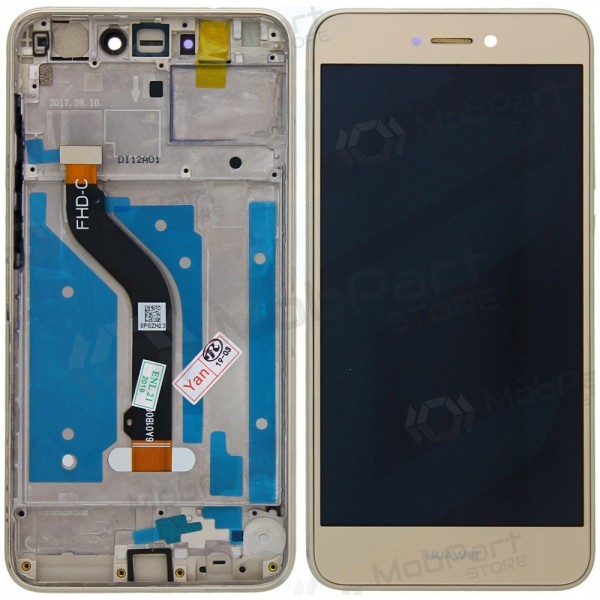 Huawei P8 Lite (2017) / P9 Lite (2017) / Honor 8 Lite displej (zlatý) (s rámem)
