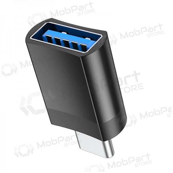 USB-C adaptér Hoco UA17 z USB-C na USB-A černý