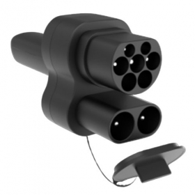 Elektromobilio adaptér CCS2 - NACS (Tesla DC/AC)