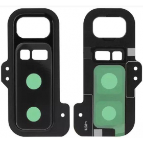 Samsung Galaxy Note 8 sklo kamery (s rámem) (černá)