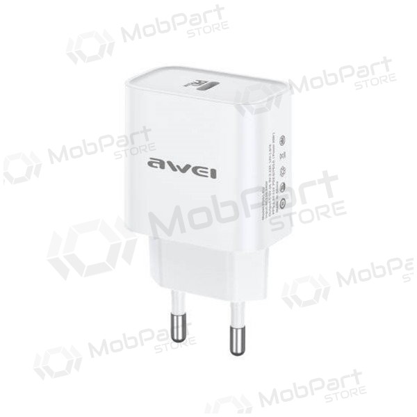Nabíječka telefonu Awei PD61-EU 20 W USB-C bílá