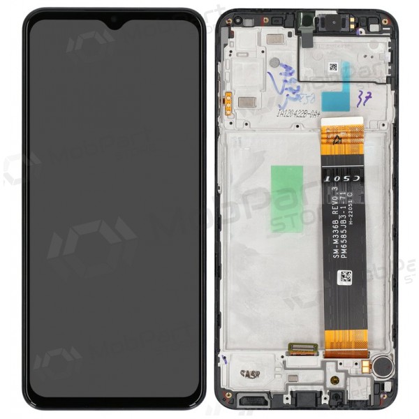 Displej Samsung Galaxy A23 4G (černý) (s rámečkem) (originální)