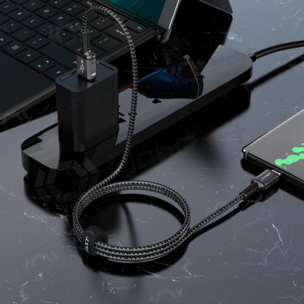 USB kabel Acefast C1-04 USB-A to USB-C 1.2m černá