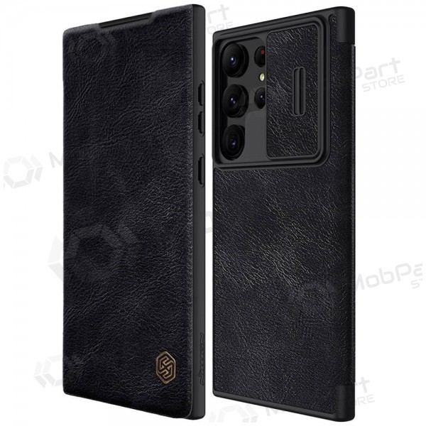 Obal Samsung Galaxy S23 FE „Nillkin Leather“ (černý)