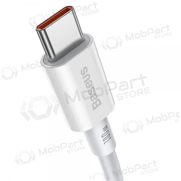 Kabel Baseus Superior Type-C - Type-C 100W 1.0m (bílý) CATYS-B02