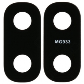 Samsung Galaxy M10 2019 sklo kamery (černá)