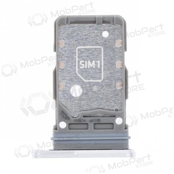 Samsung G991B Galaxy S21 5G SIM držák karty (bílý)
