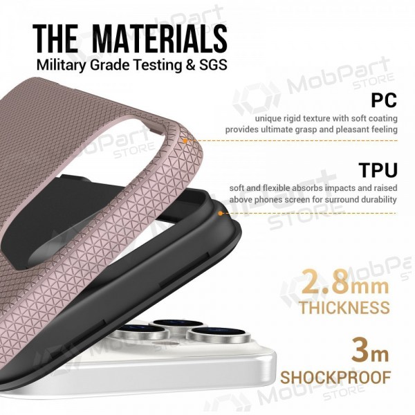 Apple iPhone 17 Pro Max, 18 Pro Max obal - Perfectionists (růžové zlato)
