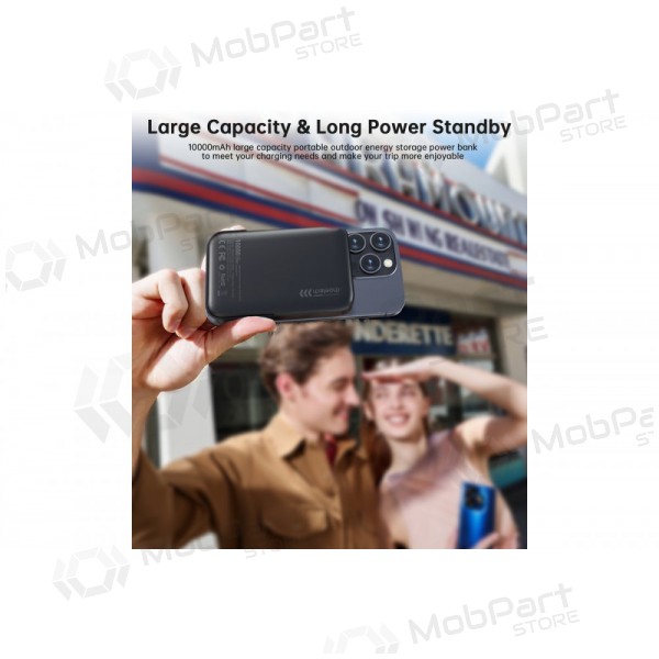 Externí baterie Power Bank Choetech B743 15W Magsafe 10000mAh černá