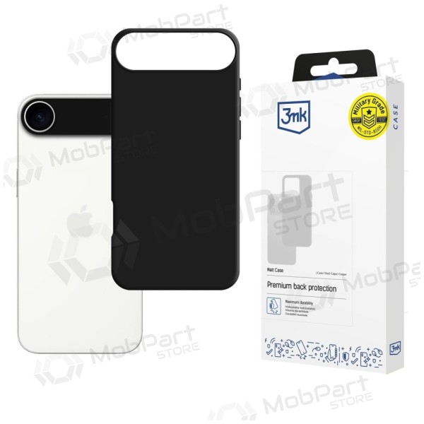 Obal na Apple iPhone Air - 3MK Matt Case (černý)