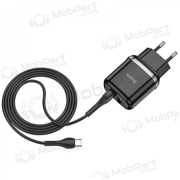 Nabíječka Hoco N4 + Type-C (2.4A) (černá)